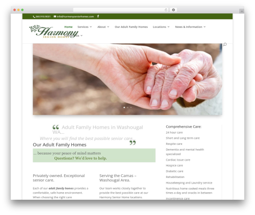 Slidedeck2 personal WordPress plugin - harmonyseniorhomes.com