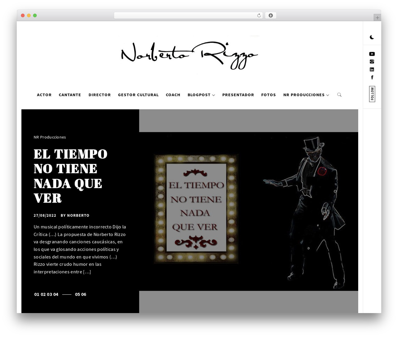 Theme WordPress Minimal Lite Pro - norbertorizzo.com Theme WordPress Minimal Lite Pro - norbertorizzo.com
