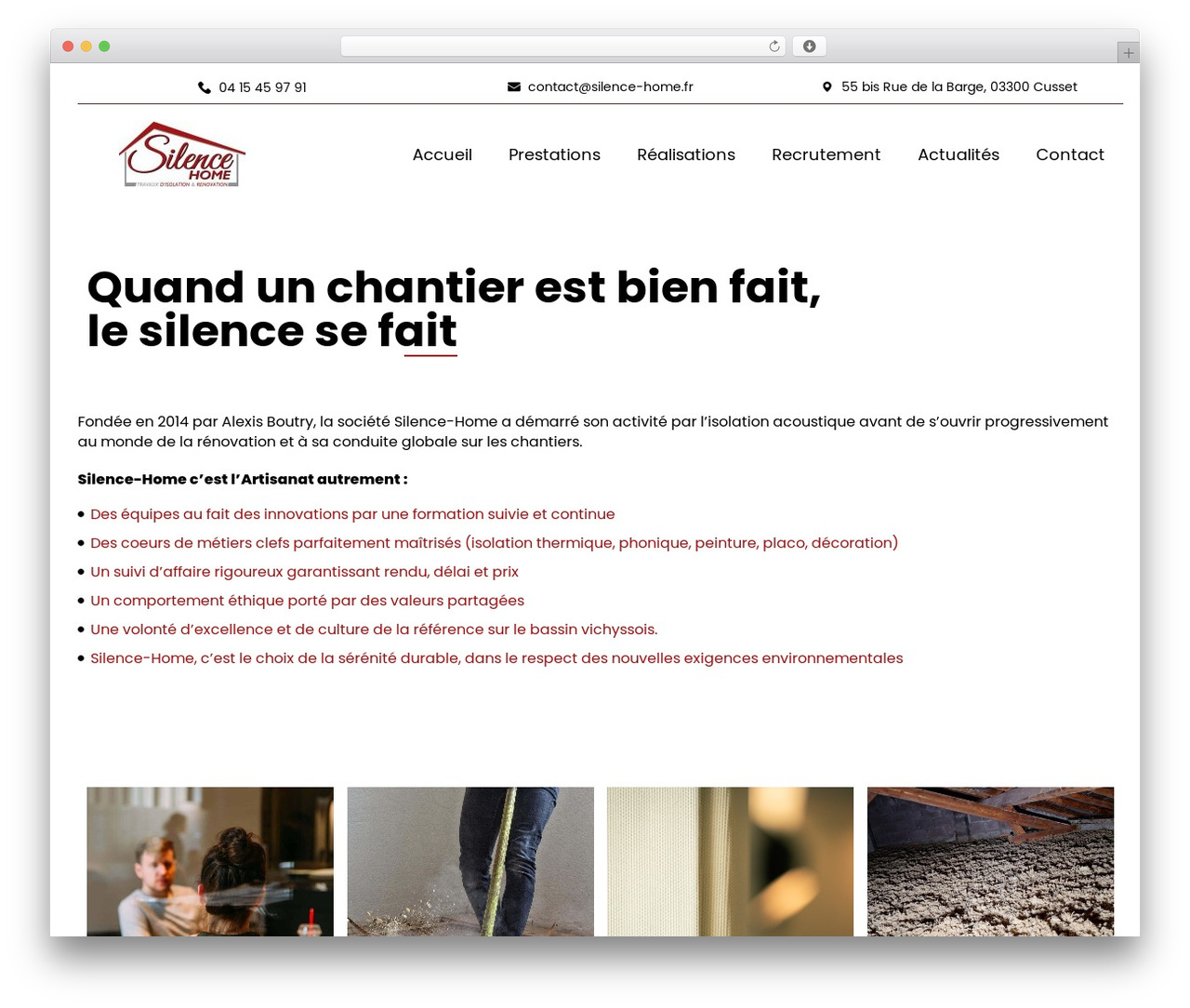 Thème Wordpress WordPress theme - silence-home.fr Thème Wordpress WordPress theme - silence-home.fr