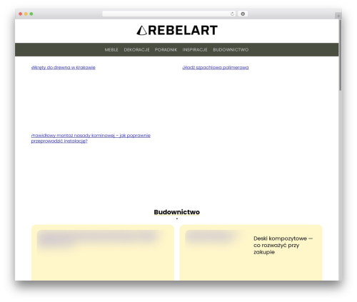 tp_theme_maker WordPress theme - rebelart.pl