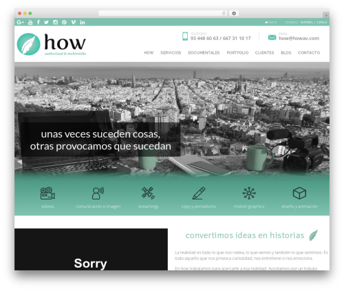 WordPress theme HighStand - howav.com