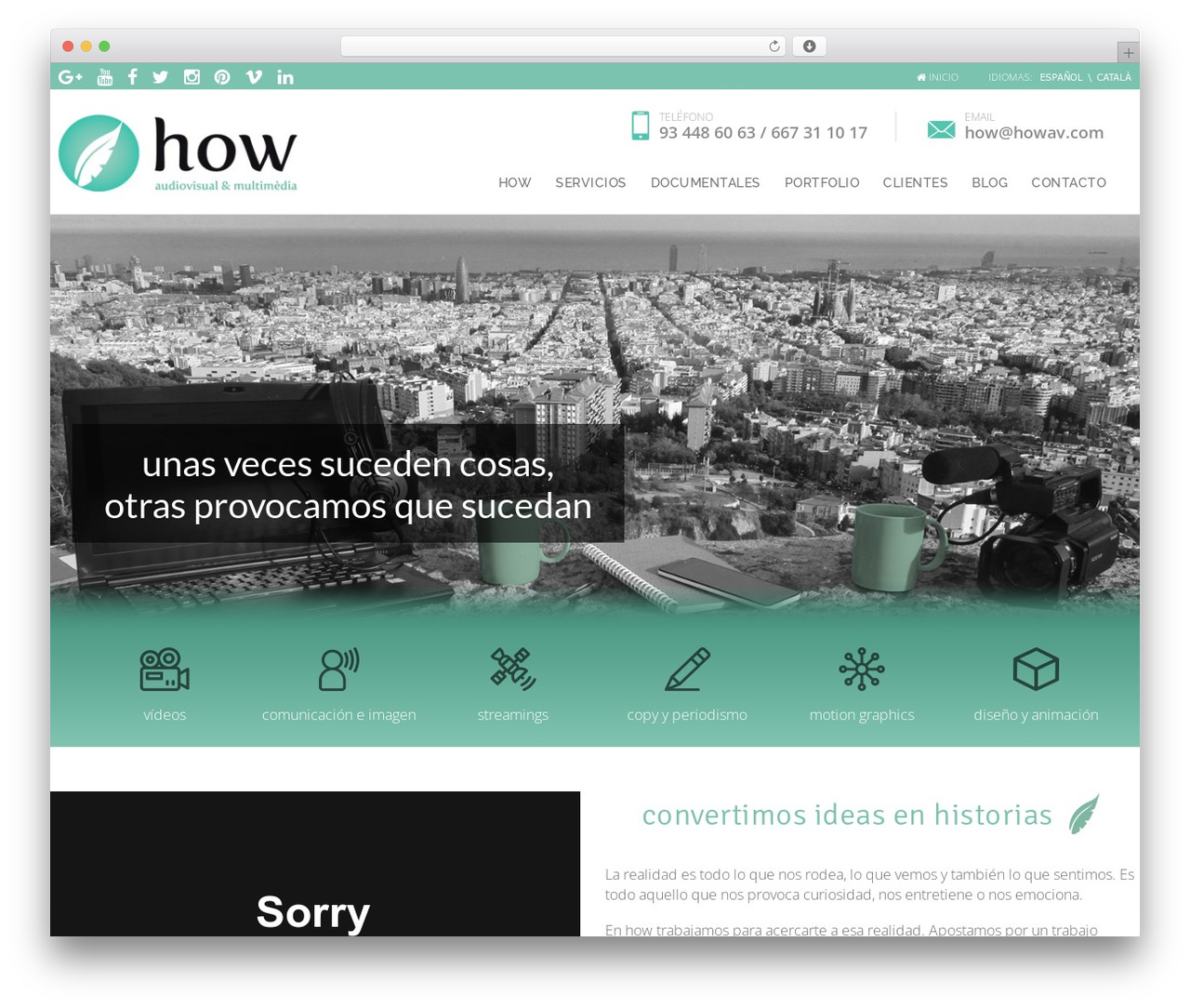 WordPress theme HighStand - howav.com