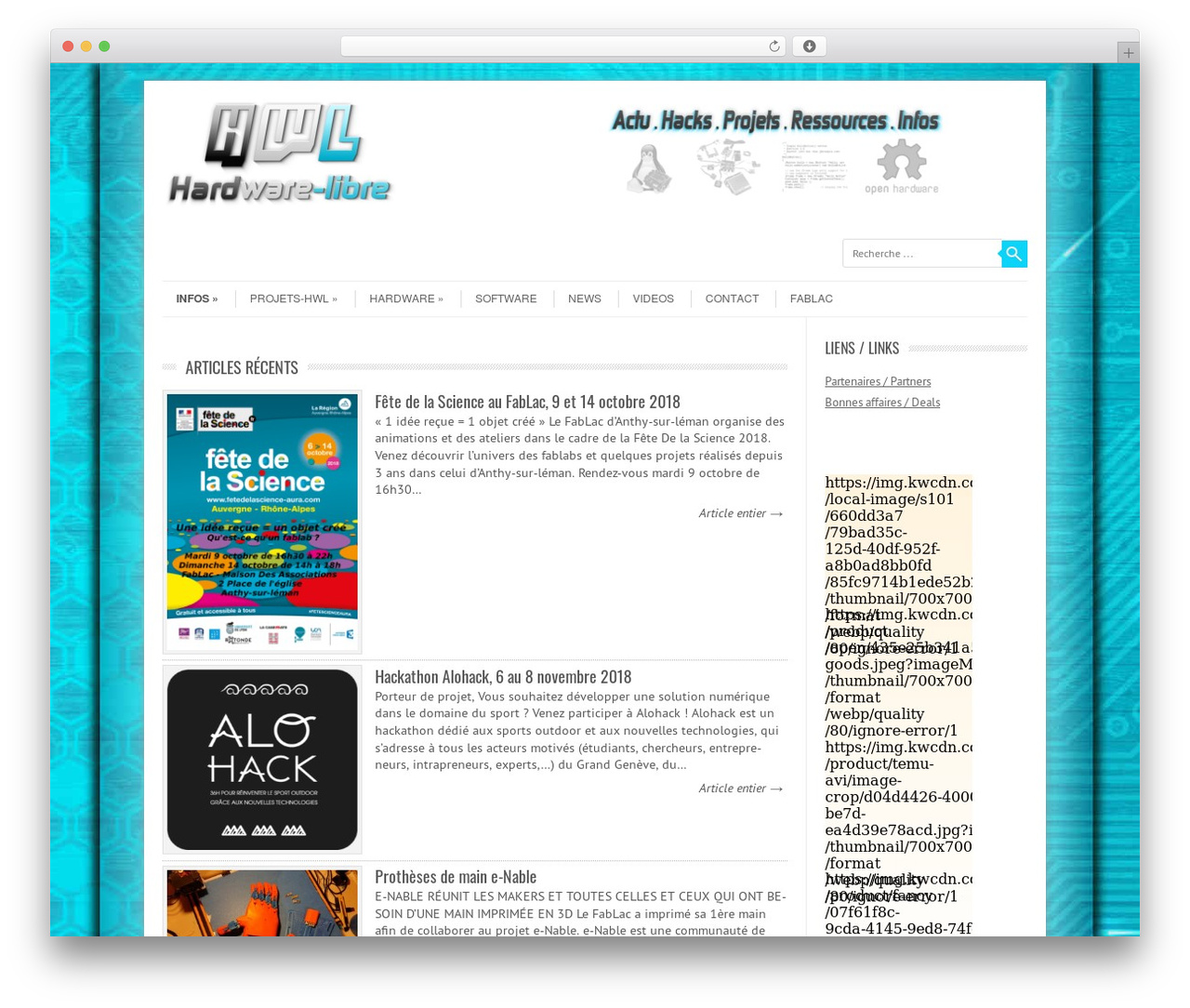 WordPress theme Leaf - hardware-libre.fr WordPress theme Leaf - hardware-libre.fr
