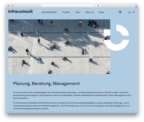 WP theme Atomic - infraconsult.ch