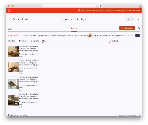 WP theme Blogsy - tiendabricolaje.net WP theme Blogsy - tiendabricolaje.net