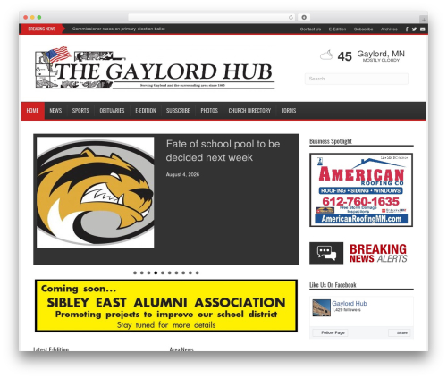 Webads rss WordPress plugin - gaylordhub.com