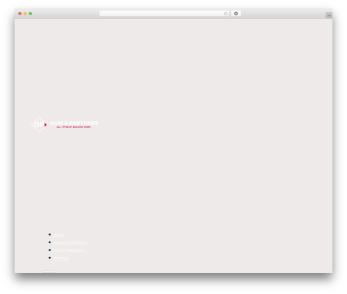 Bricks theme WordPress - goniandpartners.com