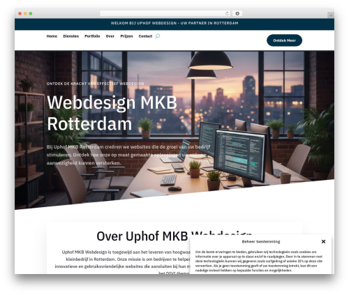 Divi WordPress theme - uphof.nl