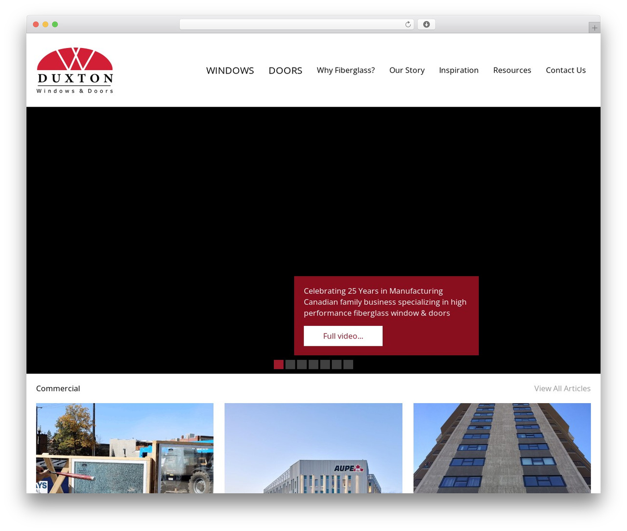 Duxton Main 2024 theme WordPress - duxtonwindows.com