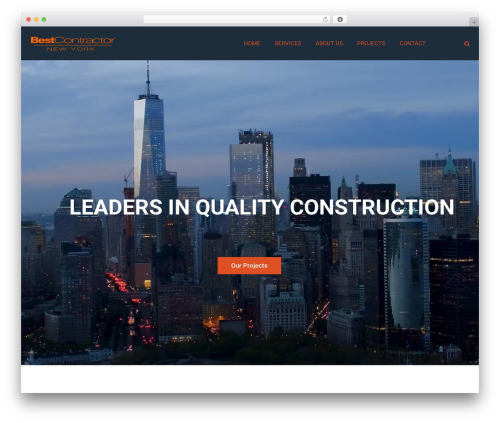 GTBuilder WordPress theme - bestcontractor.nyc