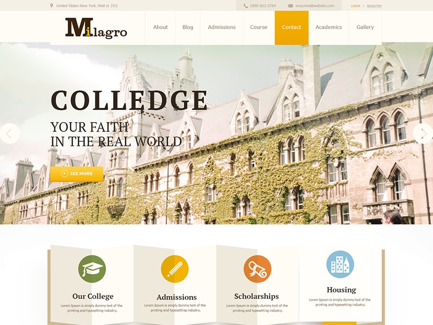 Milagro Wordpress Theme theme WordPress by CRIK0VA / ALETHEMES.COM