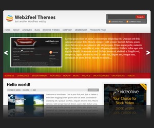 Multichrome WordPress theme Multichrome WordPress theme