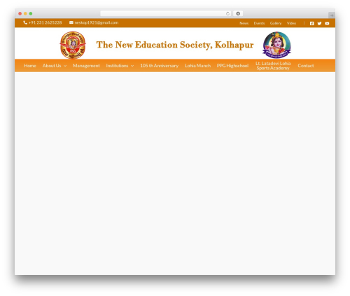 NESKolhapur V2 premium WordPress theme - neskolhapur.com
