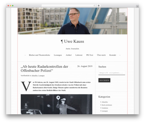 Runo Lite WordPress theme - uwekauss.de Runo Lite WordPress theme - uwekauss.de