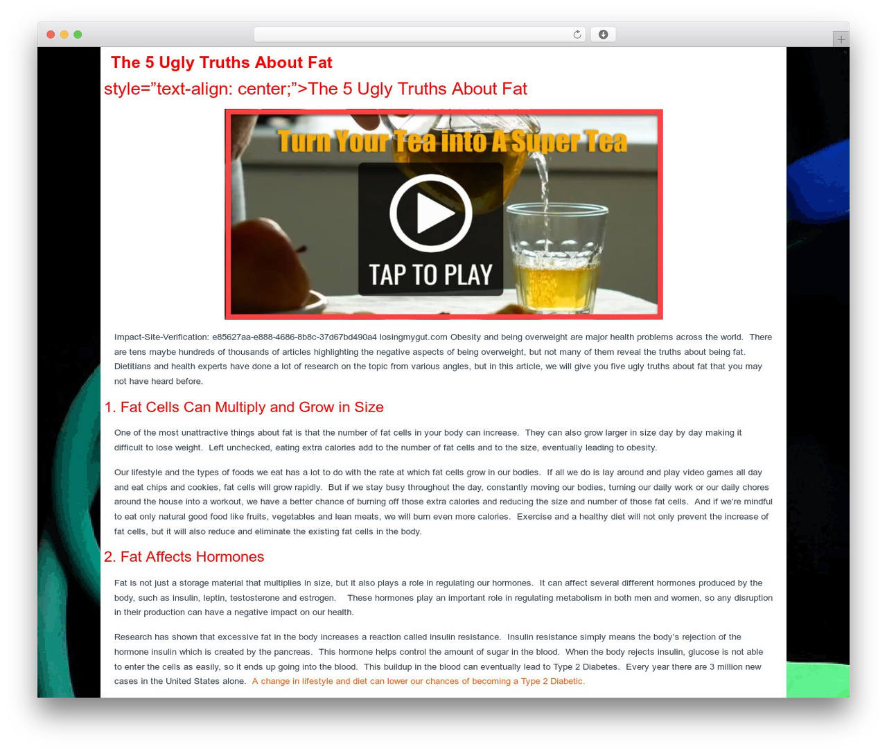 SimpleMobile WordPress theme - losingmygut.com SimpleMobile WordPress theme - losingmygut.com