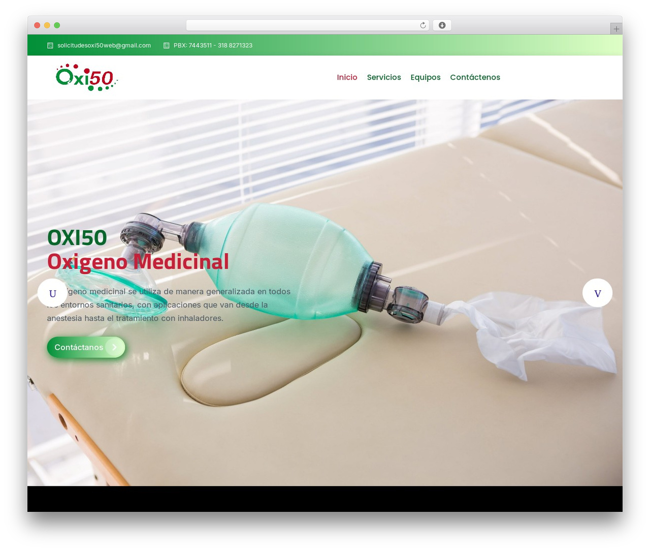 Theme WordPress Mecare - oxi50.com.co