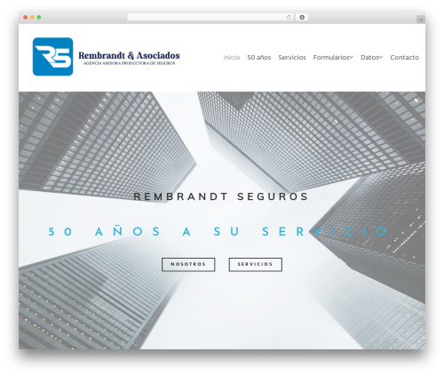 WebionLite WordPress theme - rembrandtseguros.com