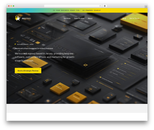 WordPress theme Devstars - www.devstars.com