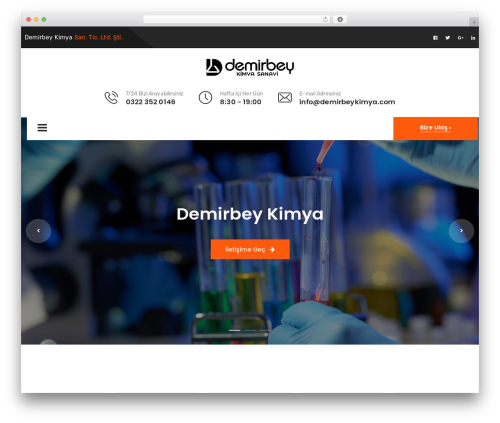 Elfsight contact form cc WordPress plugin - demirbeykimya.com