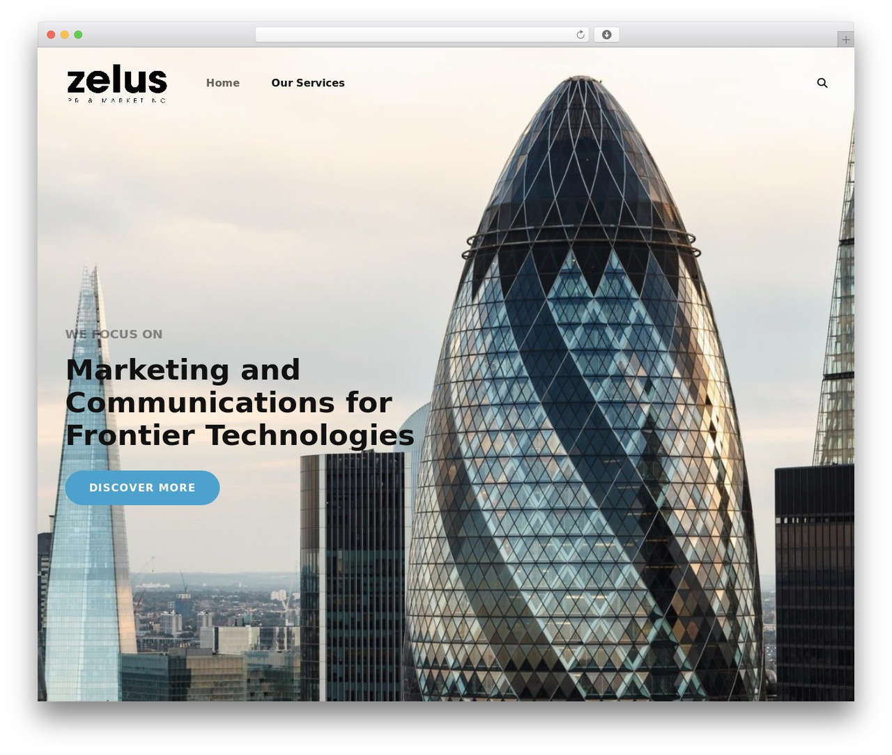 WordPress theme Intuitive - zeluspr.com