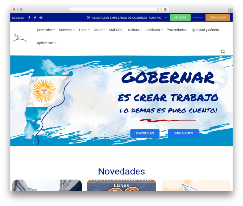 Rs header footer elementor WordPress plugin - aecrosario.org.ar