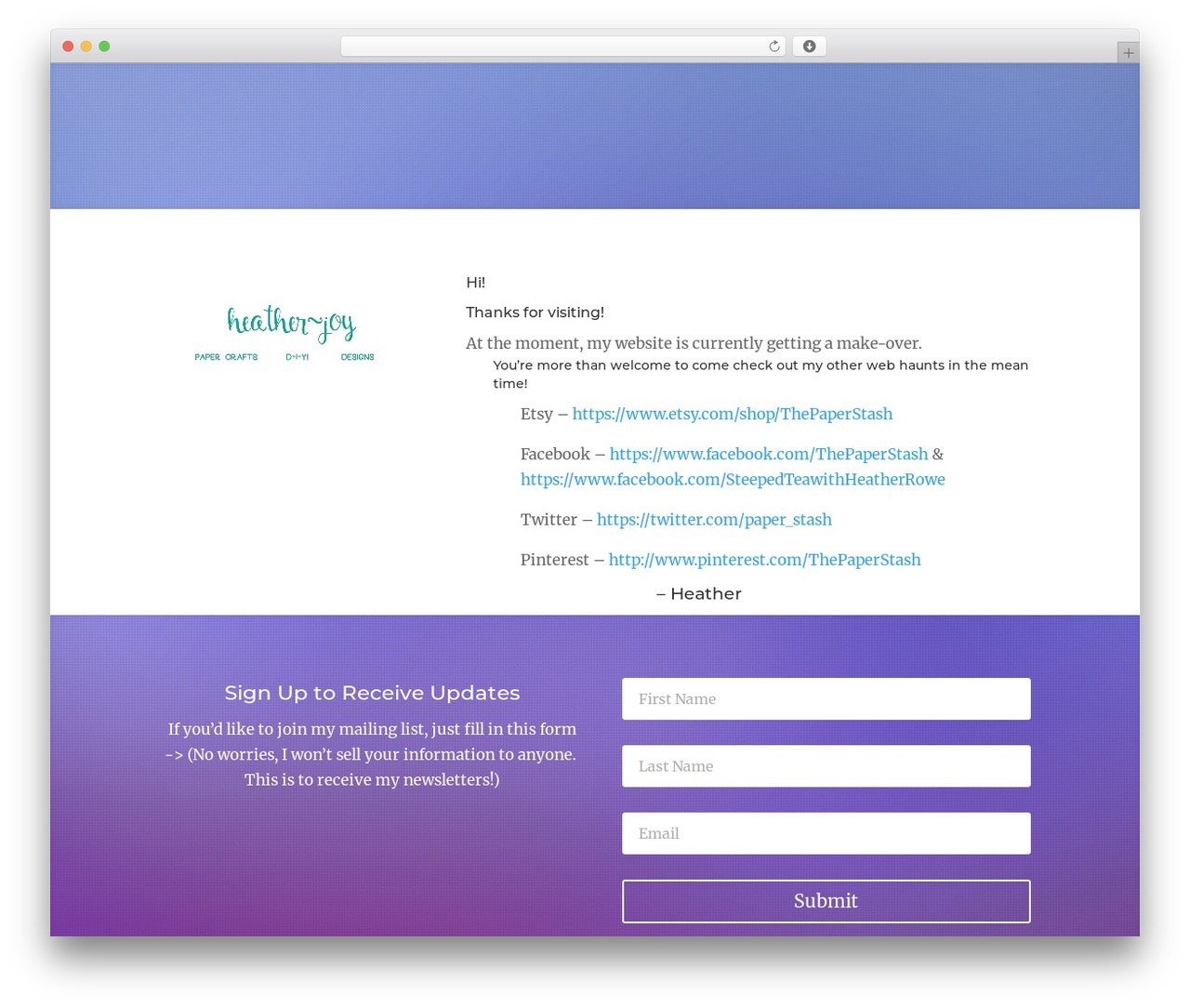 Divi WordPress theme - heather-joy.com Divi WordPress theme - heather-joy.com