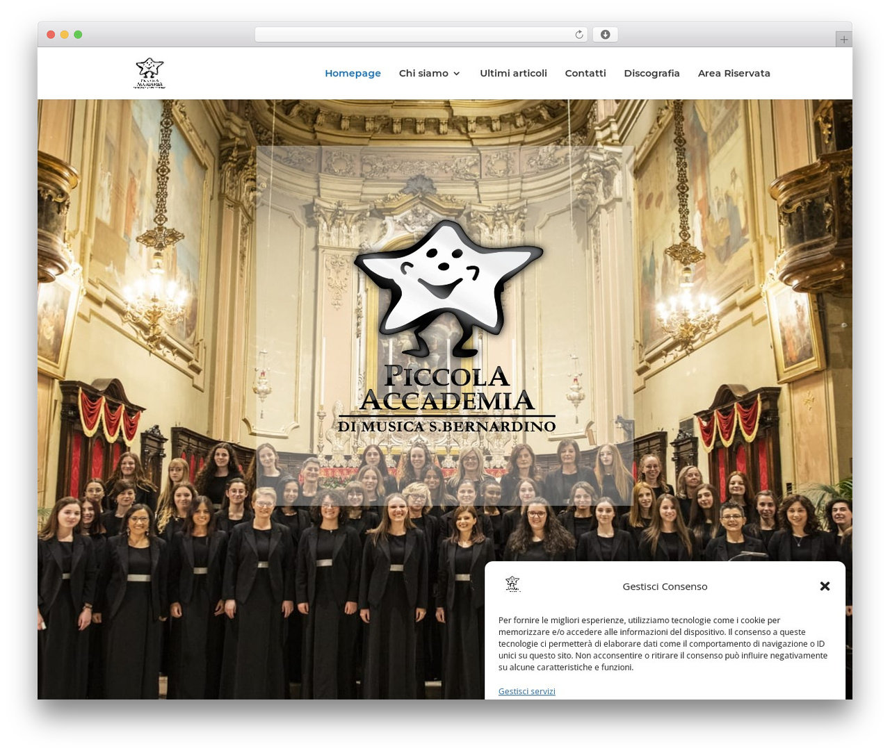 Divi WordPress theme - piccolaccademia.info
