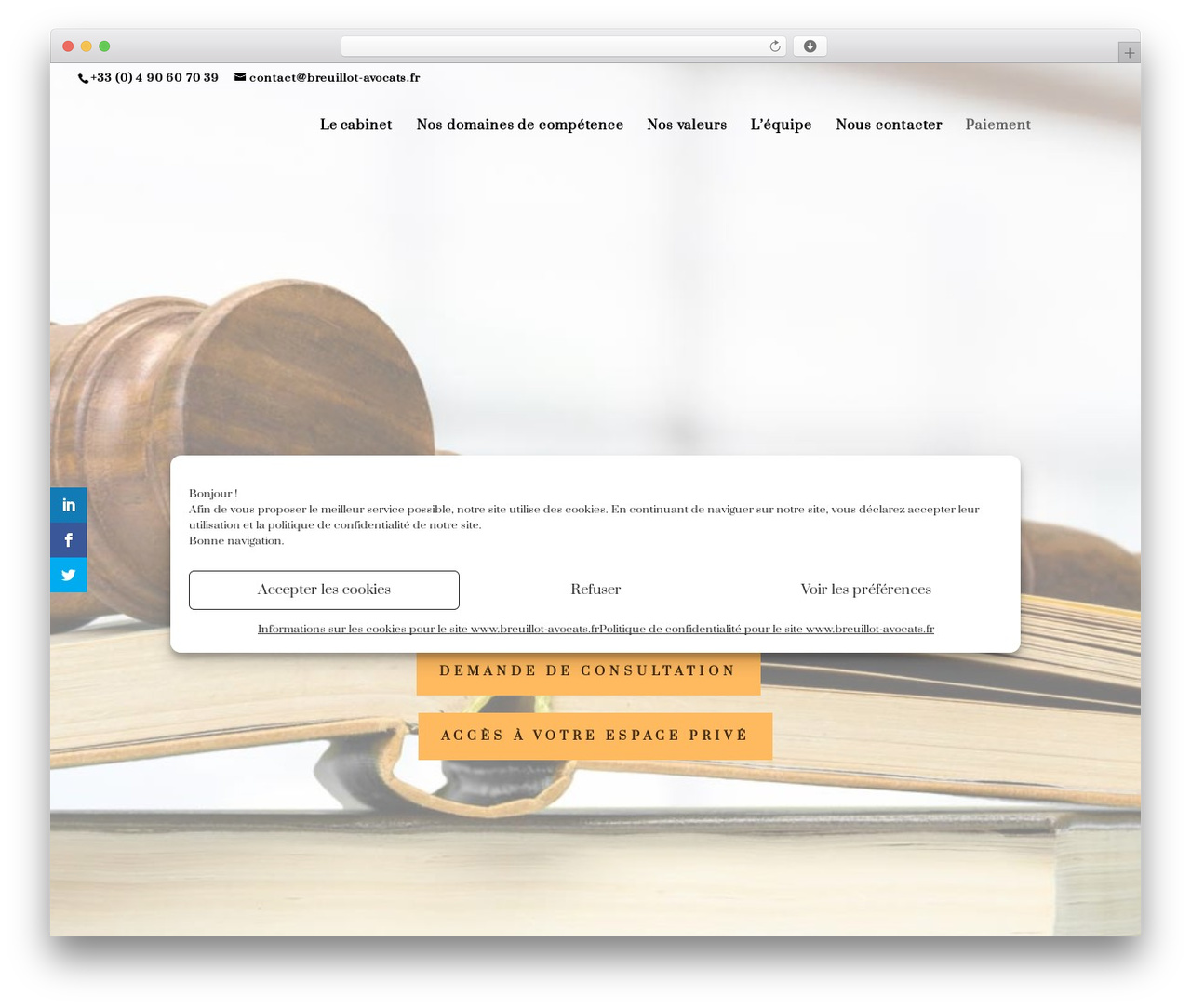 Divi ARM child theme WordPress theme - www.breuillot-avocats.fr