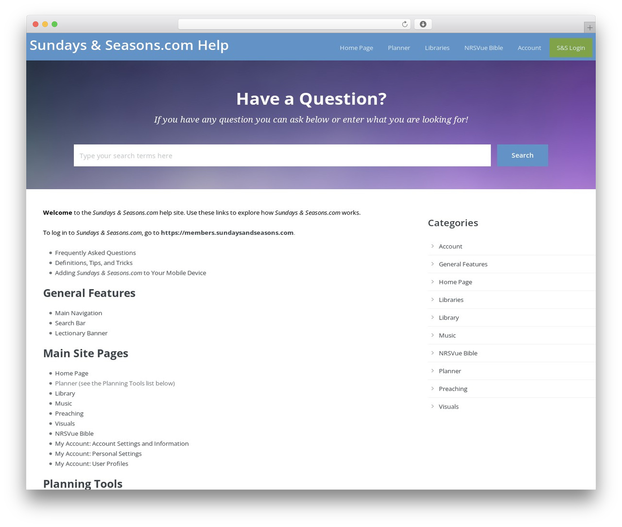 Knowledge Base Theme WordPress theme - help.sundaysandseasons.com Knowledge Base Theme WordPress theme - help.sundaysandseasons.com