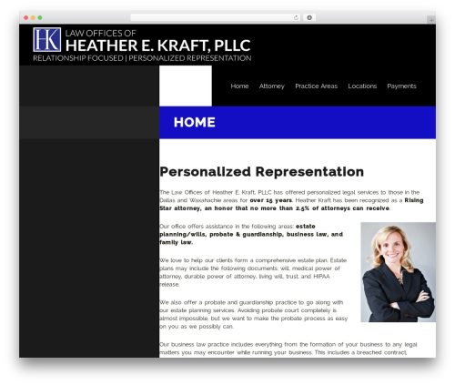 Dvgallery WordPress plugin - heatherkraftlaw.com