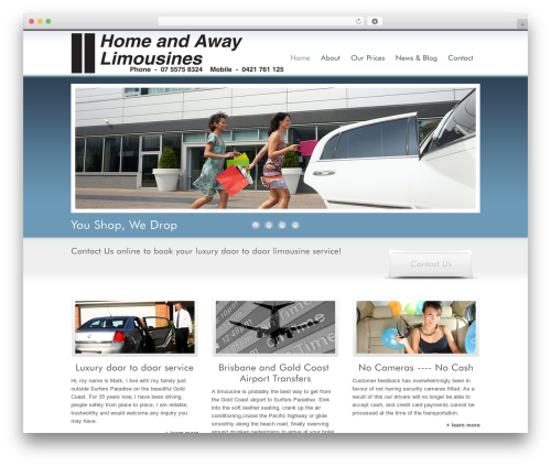 OverALL WordPress Theme theme WordPress - homeandawaylimousines.com.au
