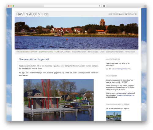 picolight WordPress theme - havenaldtsjerk.nl