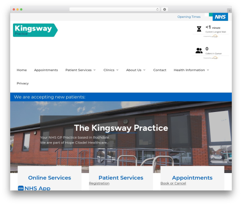 Theme WordPress Flat Cap Creative - thekingswaypractice.org.uk