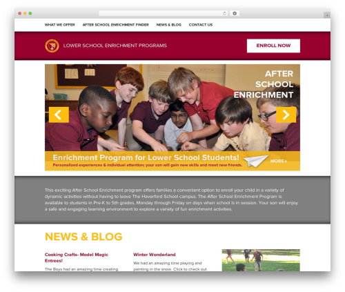 NIVO slider light (nivo-slider-light) free WordPress plugin - haverfordprograms.com