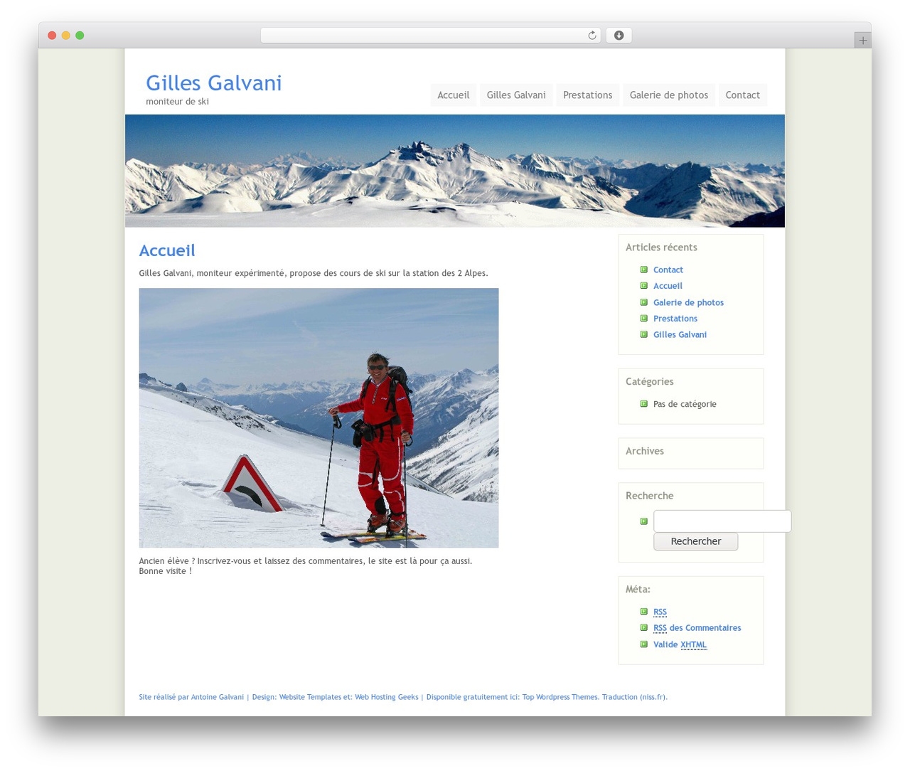 WordPress theme Bluebeam - askigg.free.fr