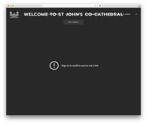 Musea shows WordPress plugin - www.stjohnscocathedral.com