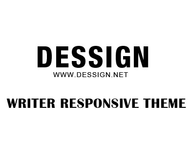 Writer Responsive WordPress Theme theme WordPress by Dessign Themes
