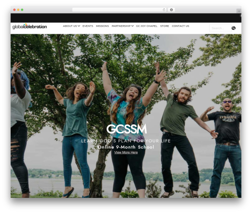Woopack WordPress plugin - globalcelebration.com