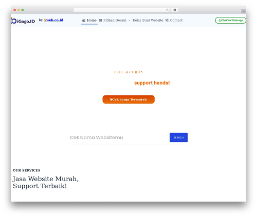 Hostiko domain checker WordPress plugin - igogo.id