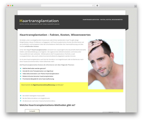 Corpo_toolkit WordPress plugin - haartransplantation-kosten.de