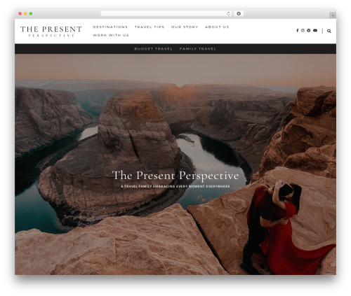 freyja top WordPress theme - www.thepresentperspective.com