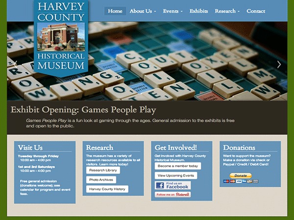 HCHS WordPress theme by Flint Hills Design