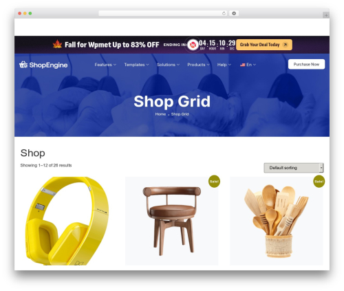 Sales notification WordPress plugin - wpmet.com/plugin/shopengine/demos