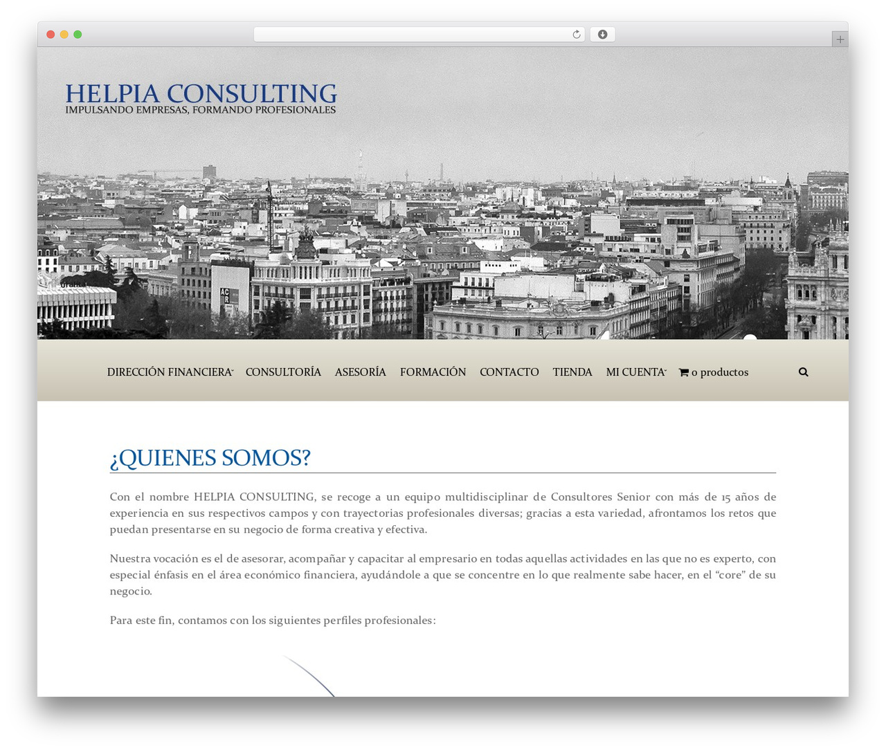 HELPIA WordPress theme design - helpiaconsulting.es HELPIA WordPress theme design - helpiaconsulting.es