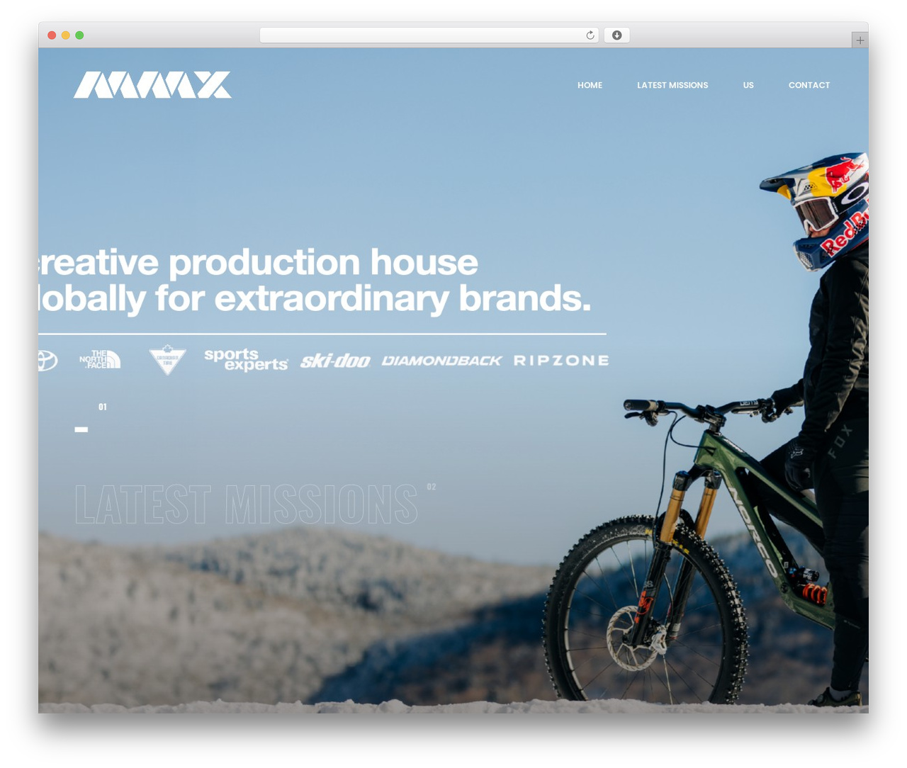 Hervin WordPress theme - mmxproduction.com Hervin WordPress theme - mmxproduction.com
