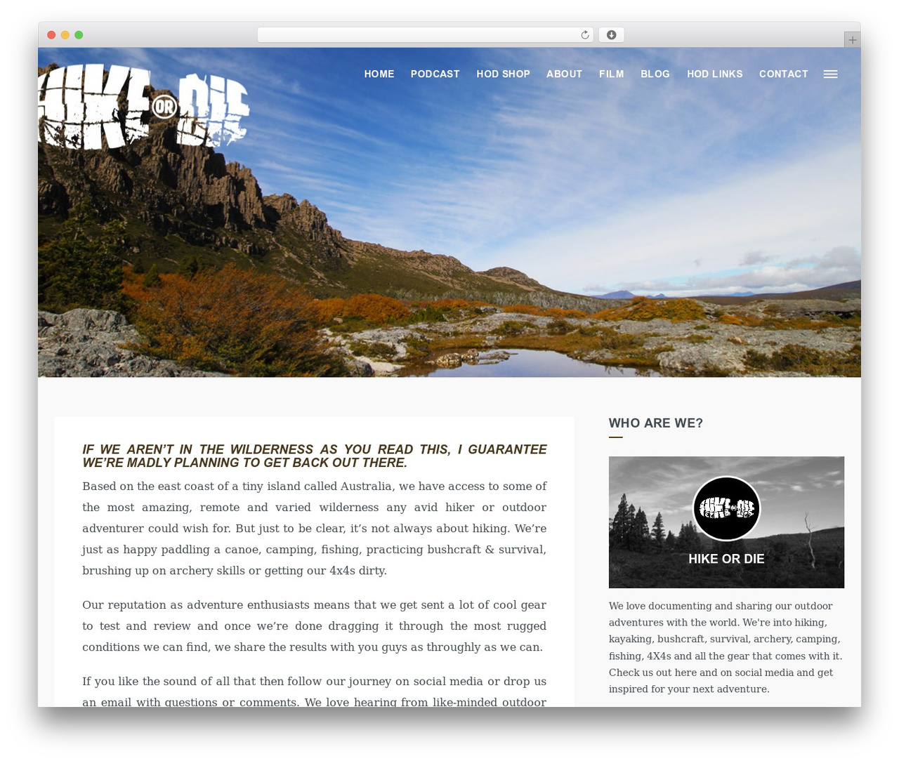 Jay WordPress theme - hikeordie.com Jay WordPress theme - hikeordie.com