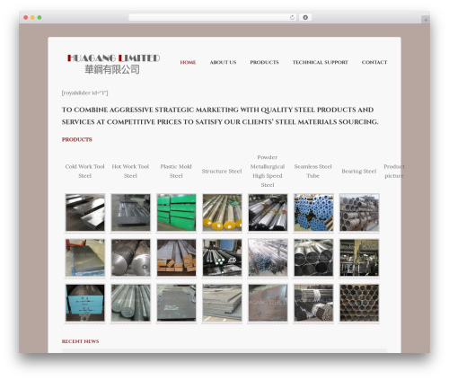 Meta premium WordPress theme - huagangltd.com
