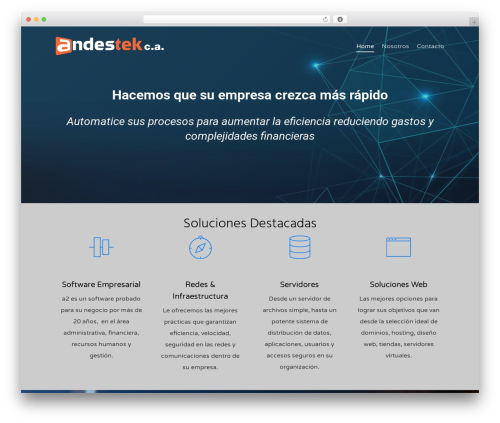 TEMA WP theme - andestek.com