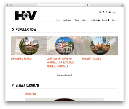 Tulip theme WordPress - historyofvadodara.in