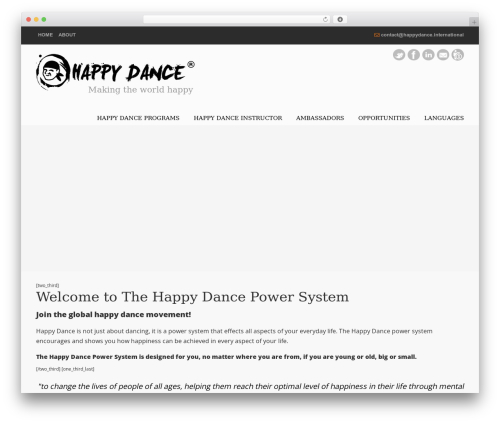 Wordpress social stream WordPress plugin - happydance.international